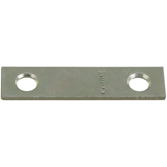 National Hardware 2 in. H X 0.5 in. W X 0.07 in. D Zinc-Plated Steel Mending Brace (Pack of 40)