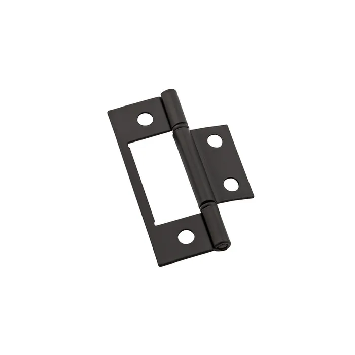 National Hardware 3 in. L Oil Rubbed Bronze Surface-Mounted Hinge 2 pk (Pack of 5)