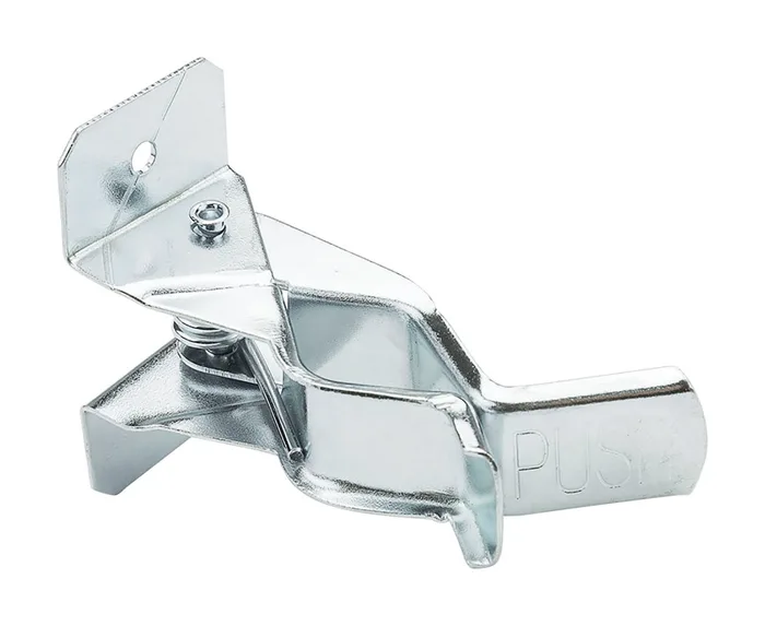 National Hardware Zinc-Plated Silver Steel Tool Storage Grip Clamp Organizer 5 lb. cap. 2 pk (Pack of 6)