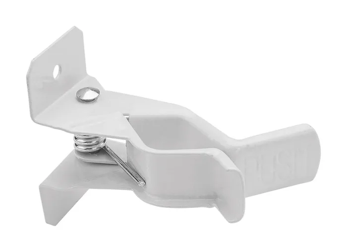 National Hardware White Steel Tool Storage Grip Clamp Organizer 5 lb. cap. 2 pk (Pack of 6)