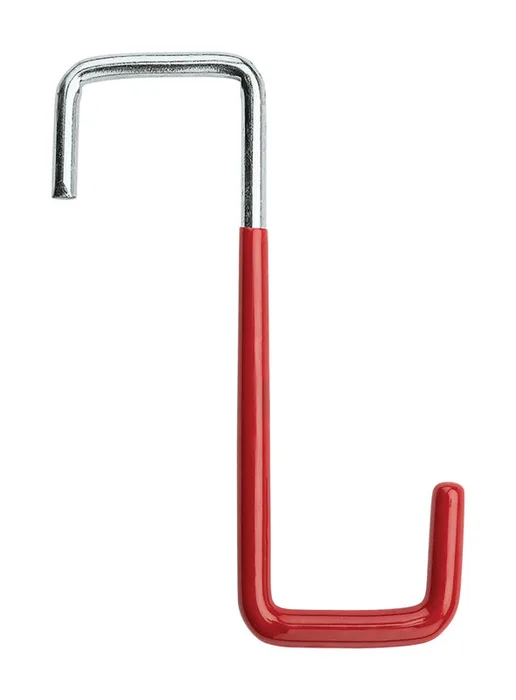 National Hardware 4 in. L Vinyl Coated Red Steel Rafter Hook 40 lb. cap. 1 pk (Pack of 25)