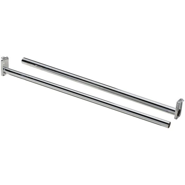 National Hardware 30 in. L X 30 in. D Adjustable Bright Steel Closet Rod (Pack of 10)