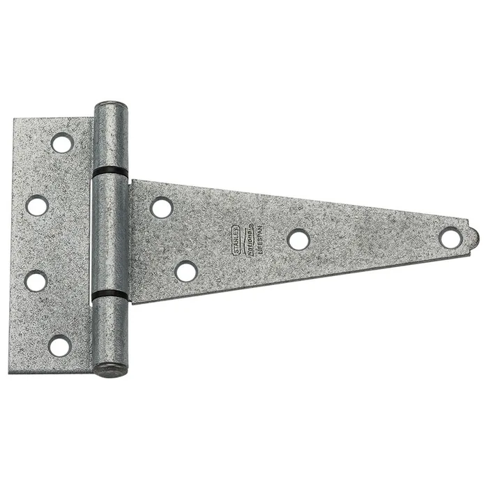 National Hardware 6 in. L Galvanized Extra Heavy Duty T-Hinge 1 pk (Pack of 10)
