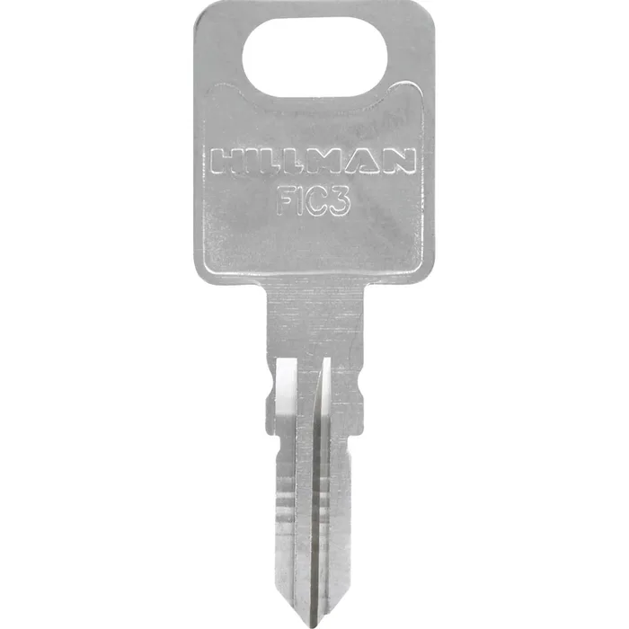 HILLMAN KeyKrafter House/Office Universal Key Blank 2024 Double Silver (Pack of 4)