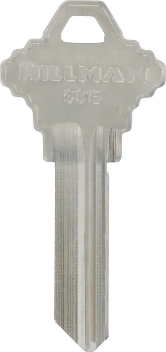 HILLMAN KeyKrafter House/Office Universal Key Blank 2020 Single For Schlage Locks (Pack of 4)