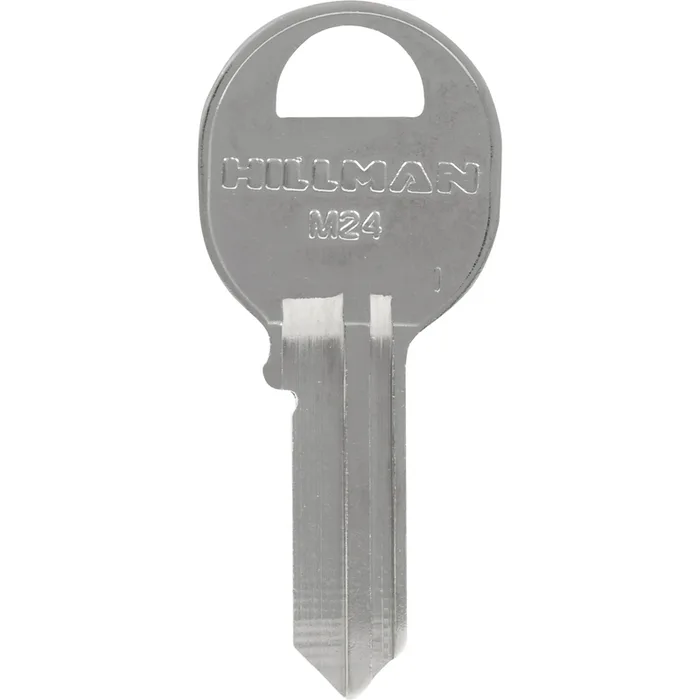 HILLMAN KeyKrafter Universal House/Office Key Blank 2056 Single Silver (Pack of 4)