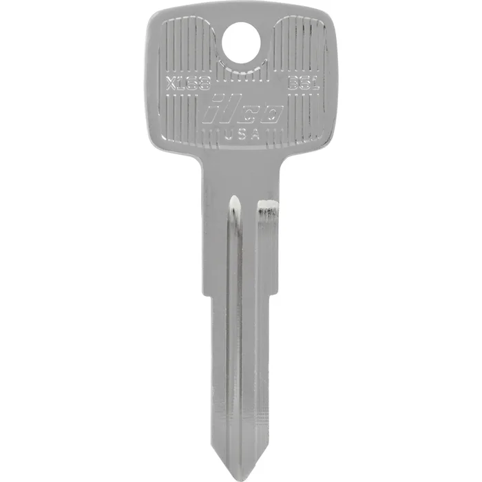 HILLMAN KeyKrafter Automotive Key Blank 2058 Double For GM Silver (Pack of 4)