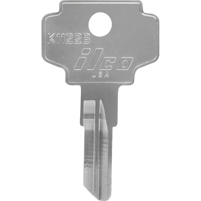 HILLMAN KeyKrafter Universal House/Office Key Blank 2060 Single For Independent Locks Silver (Pack of 4)