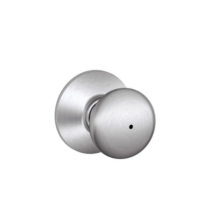 Schlage Plymouth Satin Chrome Privacy Knob