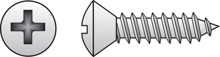 HILLMAN No. 14 in. X 3 in. L Phillips Oval Head Sheet Metal Screws 50 pk