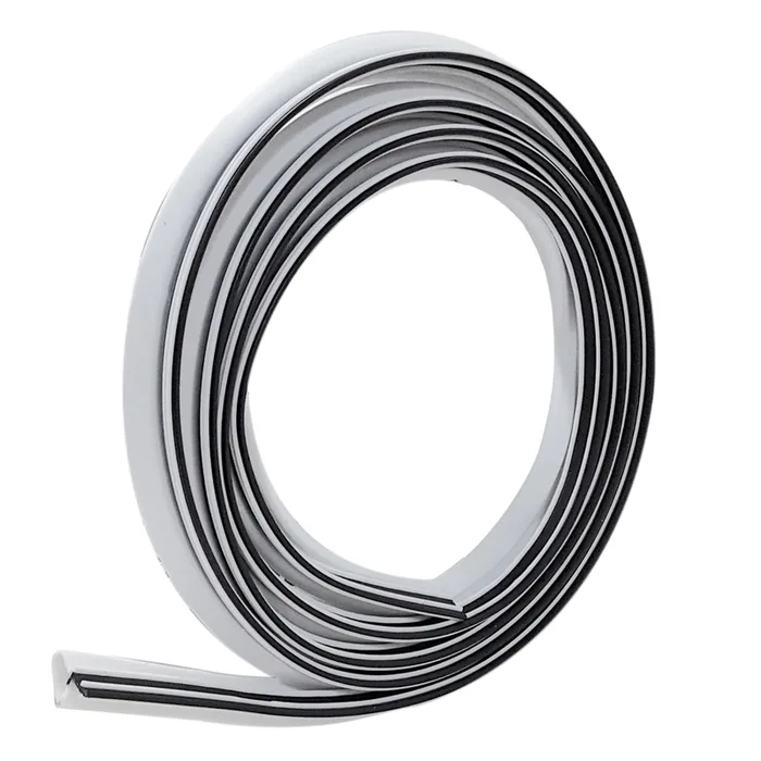 Frost King White Rubber Weather Seal For Doors 7 ft. L X 0.5 in. (Pack of 6)