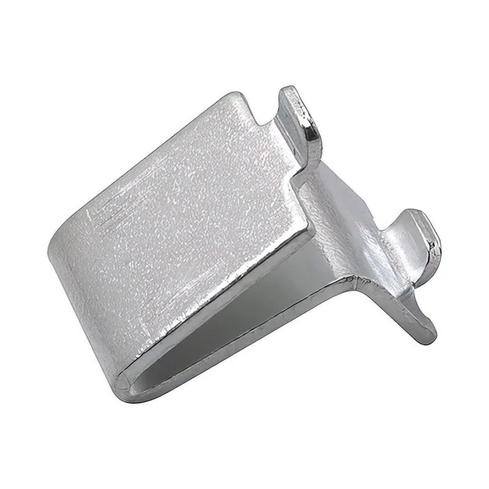 Richelieu Silver Zinc Shelf Shelf Support Clip 0.63 in. L 25 lb (Pack of 5)