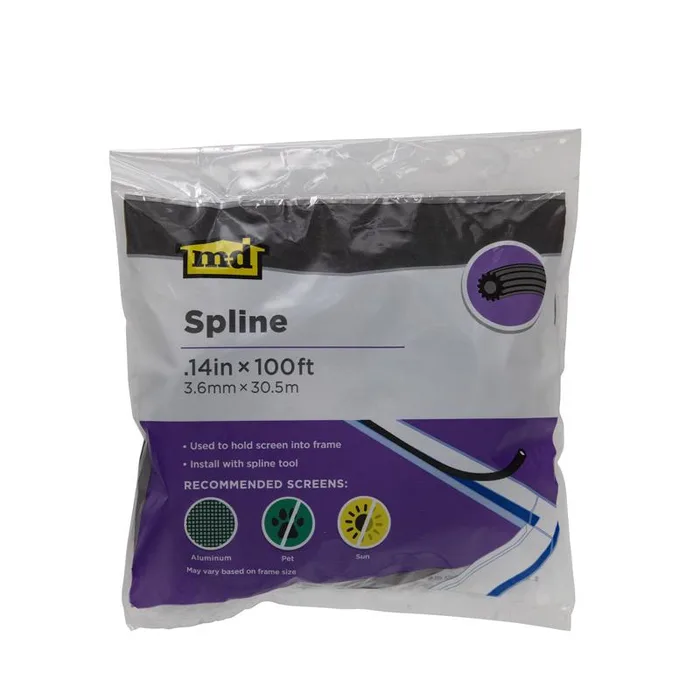 M-D Building Products 0.14 in. D X 100 ft. L Screen Spline (Pack of 10)