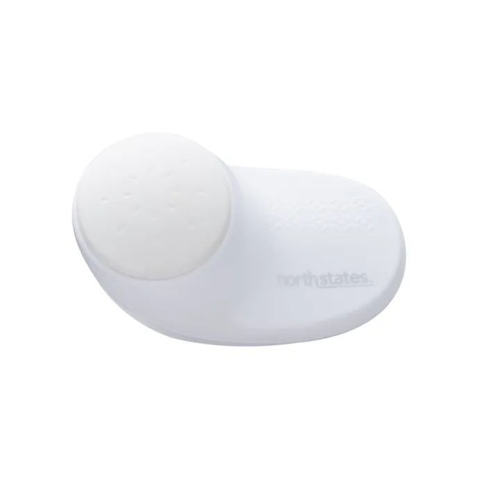 North States Toddleroo White ABS/TPR Door Stopper 1 pk