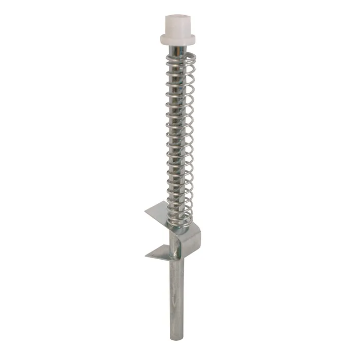 Prime-Line 3/8 in. D X 5-5/8 in. L Zinc-Plated Silver Steel Bi-Fold Door Guide Rod 1 pk