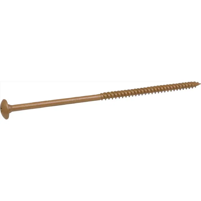 HILLMAN Power Pro 5/16 in. X 8 in. L Star Steel Lag Screw 1 pk (Pack of 25)