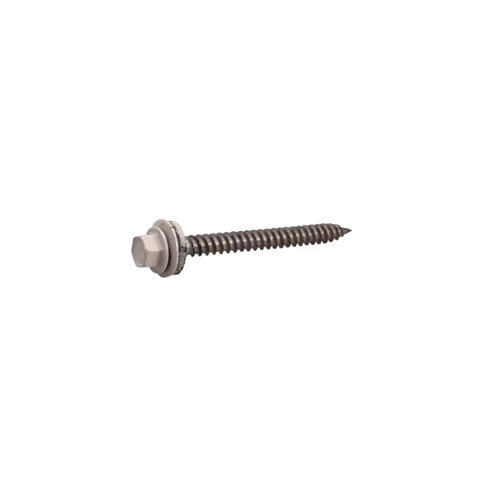 Grip-Rite No. 9 Sizes X 1-1/2 in. L Hex Hex Washer Head Self-Sealing Screws 1 lb (Pack of 12)