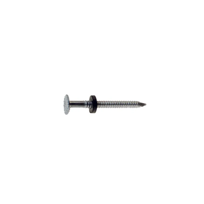 Grip-Rite 1-3/4 in. Roofing Electro-Galvanized Steel Nail Flat Head 1 lb (Pack of 12)