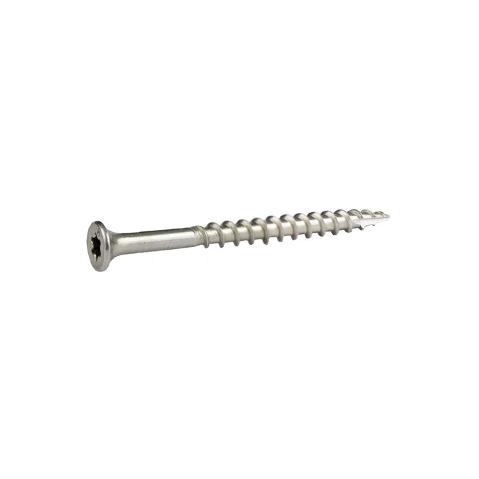 Grip-Rite PrimeGuard Max No. 10 wire X 2.5 in. L Silver Star Bugle Head Deck Screws 5 lb 410 pk (Pack of 4)