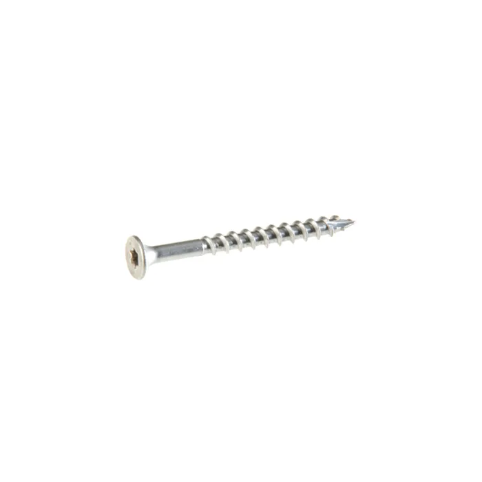 Grip-Rite PrimeGuard Max No. 8 wire X 1-1/4 in. L Silver Star Bugle Head Deck Screws 1 lb 185 pk (Pack of 6)