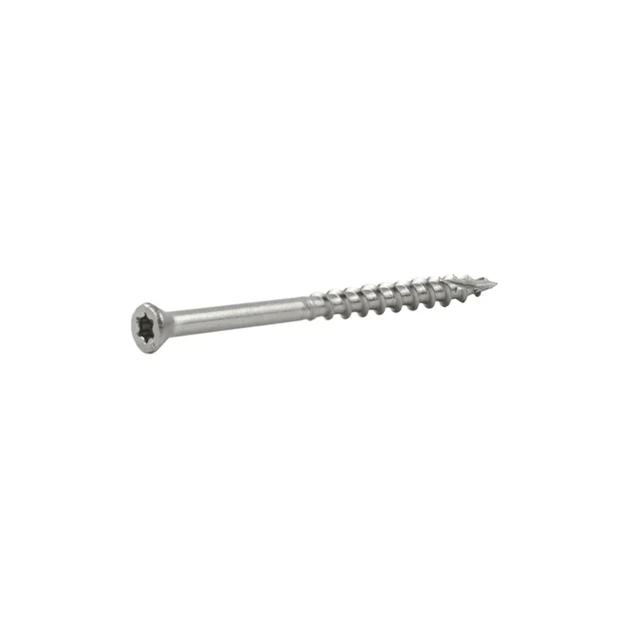 Grip-Rite PrimeGuard Max No. 7 wire X 2-1/4 in. L Gray Star Trim Head Deck Screws 1 lb 138 pk (Pack of 6)