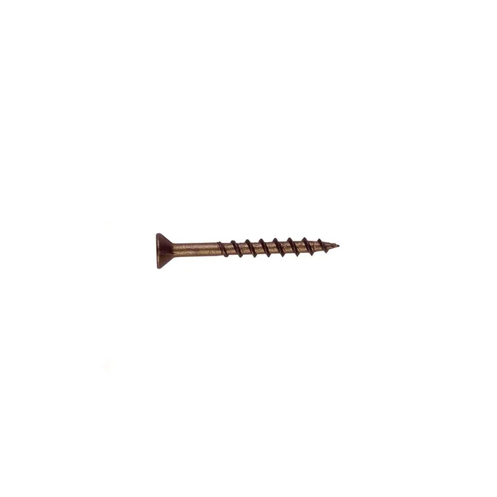 Grip-Rite No. 6 X 1-5/8 in. L Phillips Yellow Zinc Coarse Wood Screws 189 pk (Pack of 12)