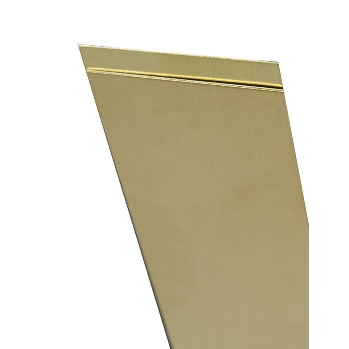K&S Mill Brass Assorted Sheet Metal (Pack of 6)