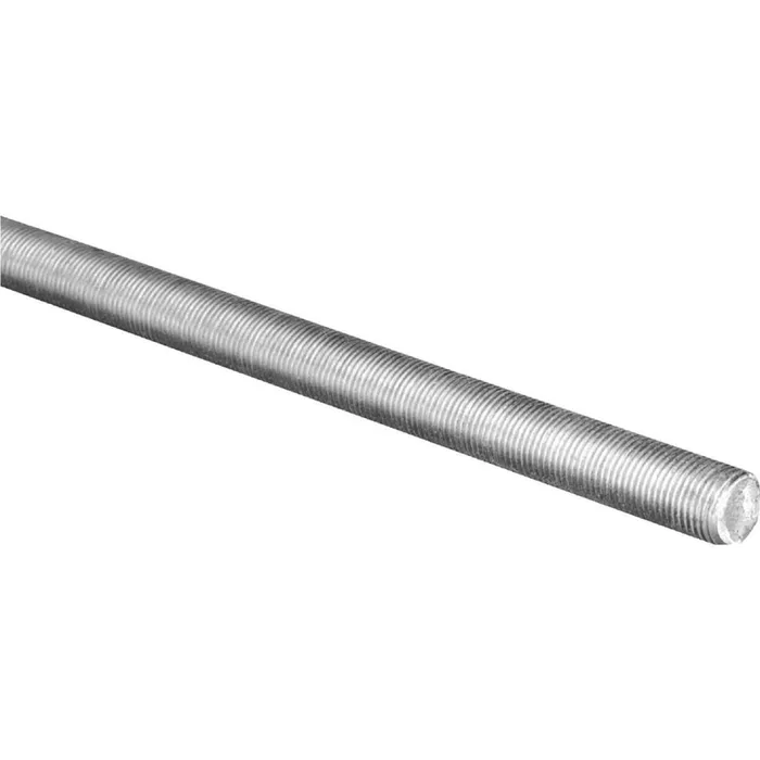 HILLMAN 1/2 in. D X 12 in. L Low Carbon Steel Threaded Rod (Pack of 5)