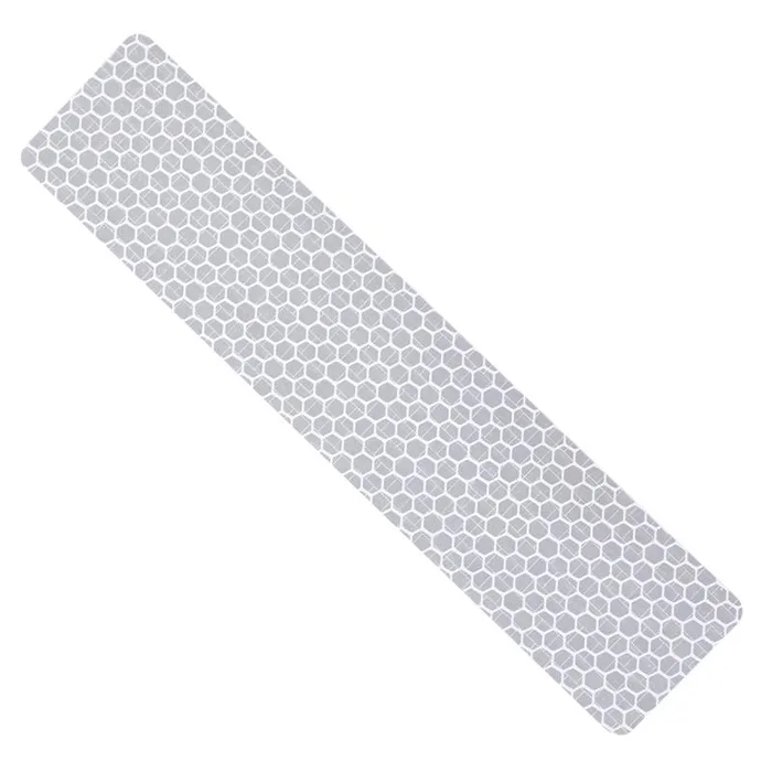 HILLMAN 1.3 in. W X 6 in. L White Reflective Safety Tape 1 pk (Pack of 6)