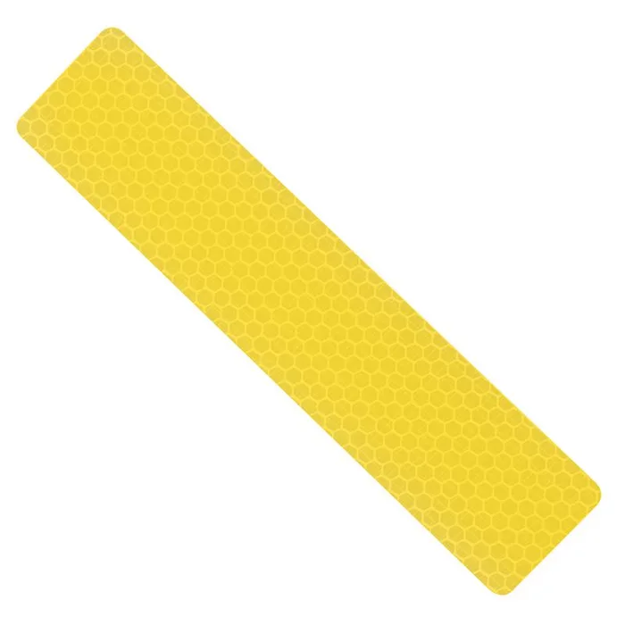 HILLMAN 1.3 in. W X 6 in. L Yellow Reflective Safety Tape 1 pk (Pack of 6)