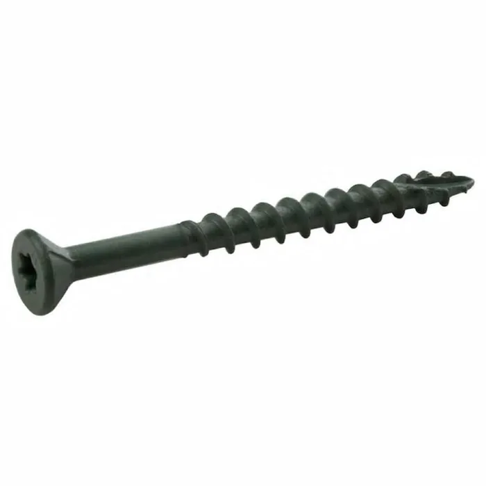 Grip-Rite PrimeGuard Plus No. 10 wire X 4 in. L Green Star Bugle Head Deck Screws 5 lb 250 pk (Pack of 4)