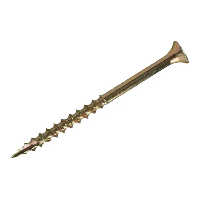 Grip-Rite No. 10 wire X 3-1/2 in. L Star Flat Head Coarse Construction Screws