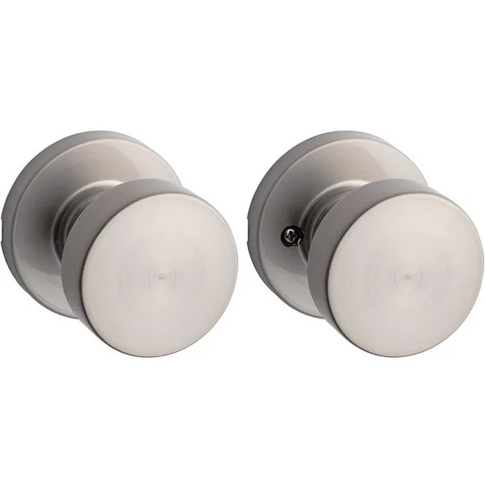Kwikset Signature Series Pismo Satin Nickel Passage Knob