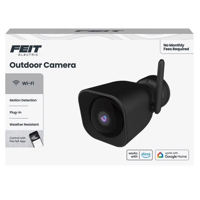 Feit Smart Home Plug-in Outdoor Smart-Enabled Security Camera