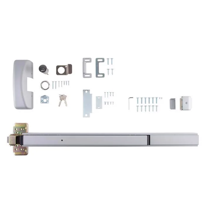 Brinks Gray Aluminum Commercial Exit Device 1 pc