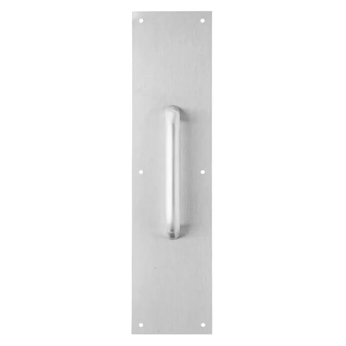 Brinks Commercial 16 in. L Stainless Steel Pull Plate