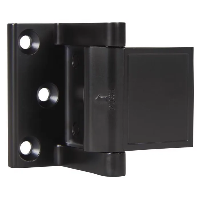 Brinks Commercial Zinc Bronze Door Stop Mounts to base trim 2.75 in.