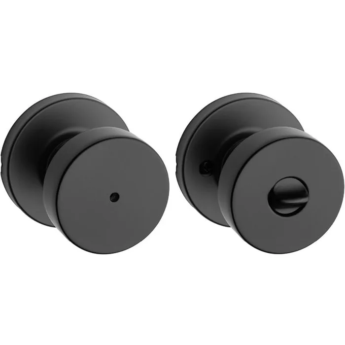 Kwikset Signature Series Pismo Matte Black Knob