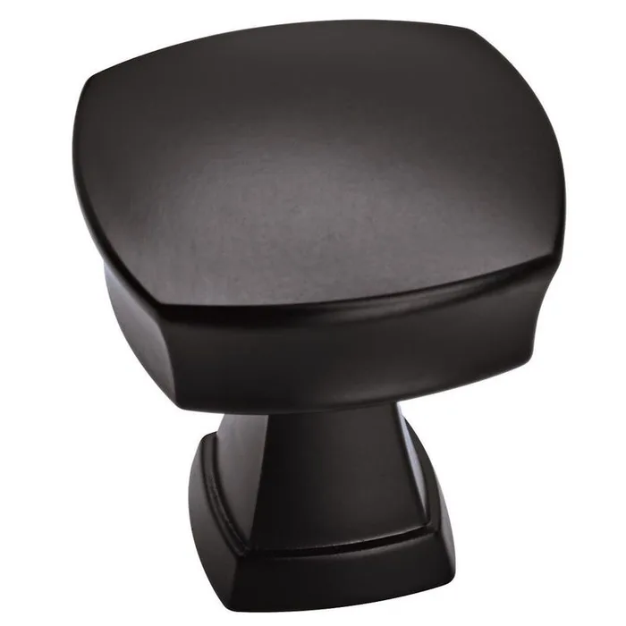 Amerock Stature Allison Square Cabinet Knob 1-1/4 in. D 1-1/4 in. Matte 1 pk