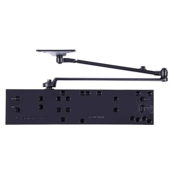 Brinks Commercial Matte Black Metal Hydraulic Adjustable Door Closer Grade 1