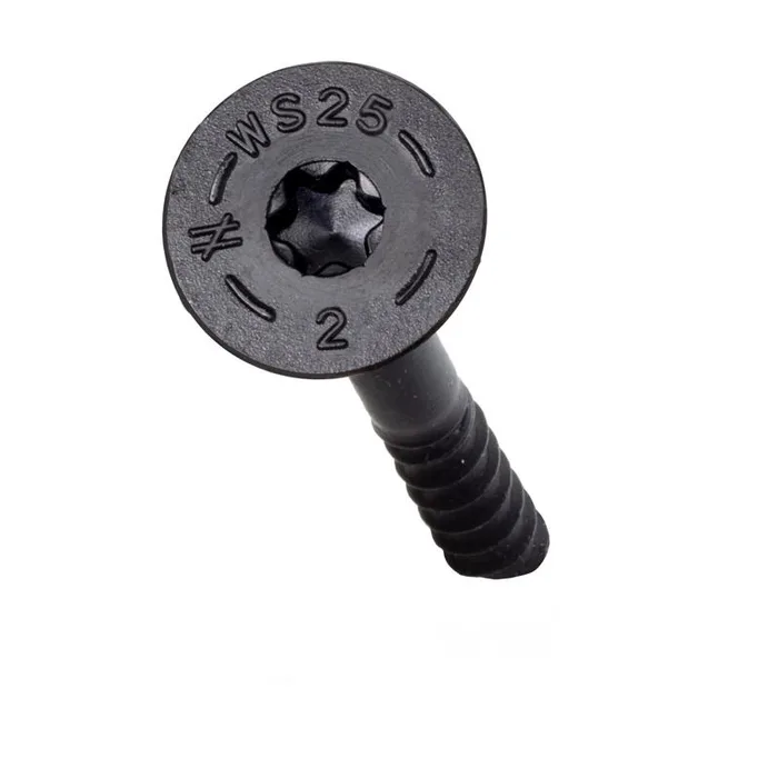 Simpson Strong-Tie Outdoor Accents No. 17 Sizes X 2 in. L Hex Drive Low Profile Head Standard Struct