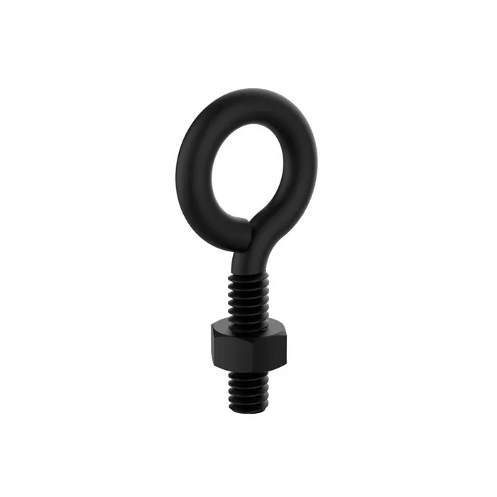 National Hardware 1/4 in. D X 2 in. L Storm Shine Steel Eye Bolt 80 lb 1 pk