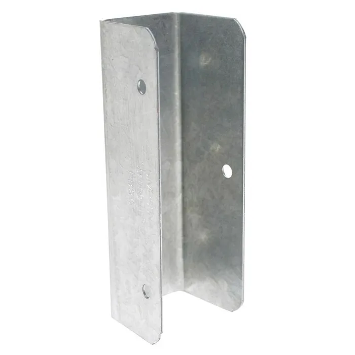 Simpson Strong-Tie Zinc Galvanized, G90 Silver Steel Fence Bracket 18 Ga. 5 in. L