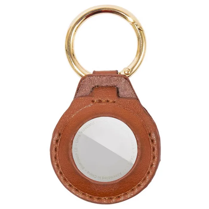 HILLMAN Sanitas Leather Assorted Black/Brown Keychain