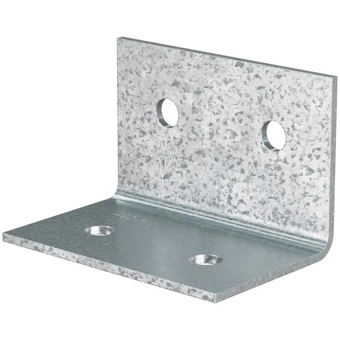 Simpson Strong-Tie 3.25 in. H X 5 in. W 7 Ga. Galvanized Steel Framing Angle