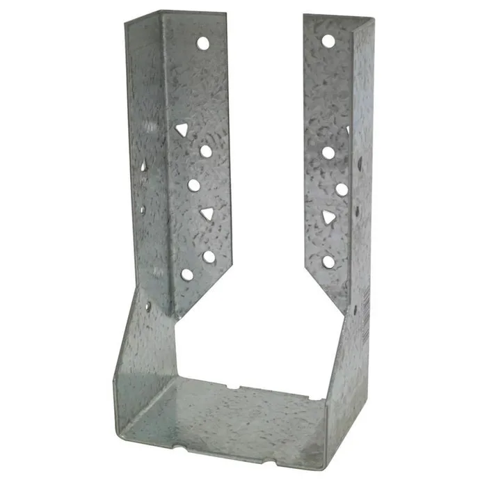 Simpson Strong-Tie 4 in. H X 8 in. W 14 Ga. Galvanized Steel Concealed Flange Hanger
