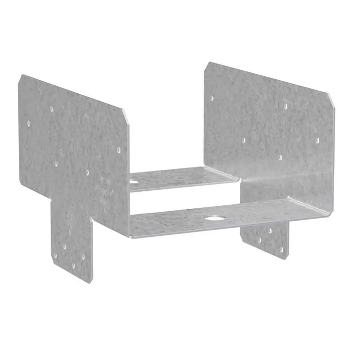 Simpson Strong-Tie 6 in. H X 5.5 in. W 16 Ga. Galvanized Steel Post Cap