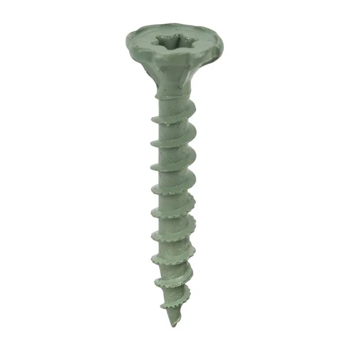 Backer-On No. 9 X 2-1/4 in. L Star Flat Head Serrated Cement Board Screws