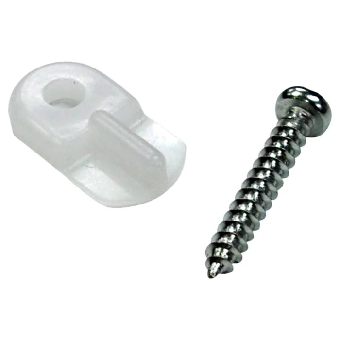 Phifer Wire Turn Button Clear Plastic Screen/Storm Door Clip 8 pk (Pack of 10)