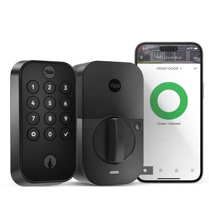Yale Assure Lock 2 Matte Black Zinc Electronic Keypad Smart Lock